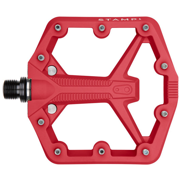Crankbrothers - Stamp 1 Gen 2 Platform Pedals (MTB) - Red - 9/16