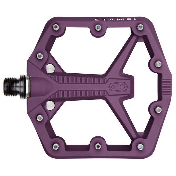 Crankbrothers - Stamp 1 Gen 2 Platform Pedals (MTB) - Plum Purple - 9/16