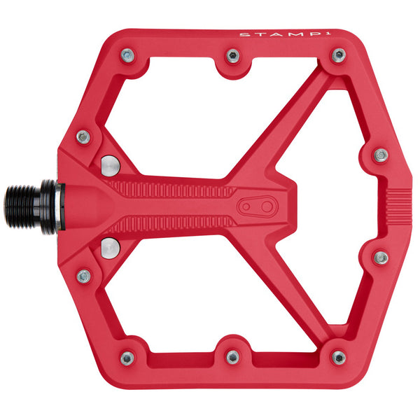 Crankbrothers - Stamp 1 Gen 2 Platform Pedals (MTB) - Red - 9/16