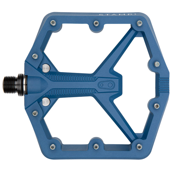 Crankbrothers - Stamp 1 Gen 2 Platform Pedals (MTB) - Navy Blue - 9/16