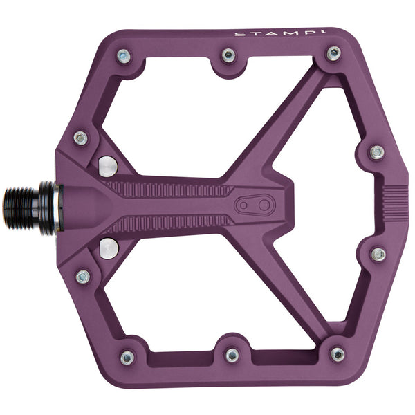 Crankbrothers - Stamp 1 Gen 2 Platform Pedals (MTB) - Plum Purple - 9/16