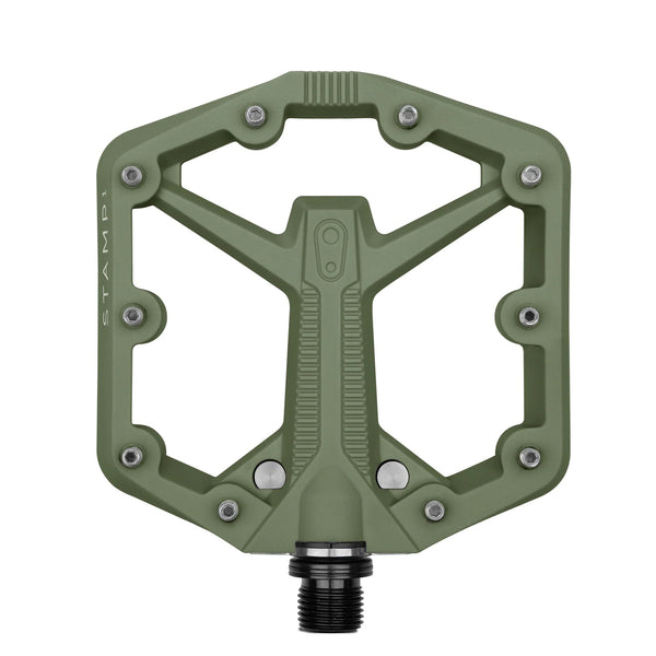 Crankbrothers - Stamp 1 Gen 2 Platform Pedals (MTB) - Green - 9/16