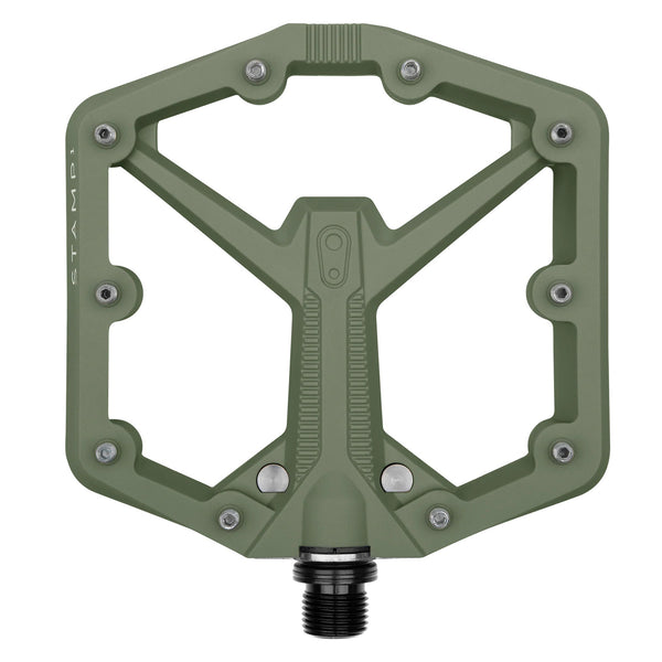 Crankbrothers - Stamp 1 Gen 2 Platform Pedals (MTB) - Green - 9/16