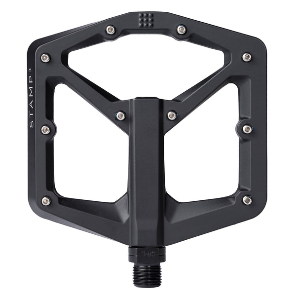 Crankbrothers - Stamp 3 Magnesium Platform Pedals (MTB) - Black - 9/16