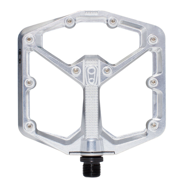 Crankbrothers - Stamp 7 Platform Pedals (MTB) - High Polish Silver - 9/16" - SKU: 16746 - alternate view