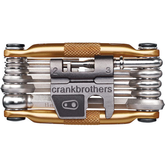 Crankbrothers - Multi-17 Tool (MTB) - Multi-17 Mini Tool, Gold - SKU: 10755