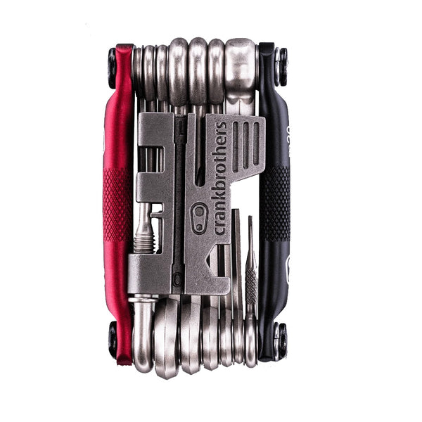 Crankbrothers - Multi-20 Tool (MTB) - Multi-20 Mini Tool, Matte Black/Red - SKU: 16404 - alternate view