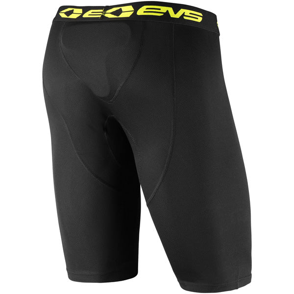 EVS TUG Vented Short product image in S sizes Black SKU 663-4255S. Base Layer Shorts | Available at BTO Sports