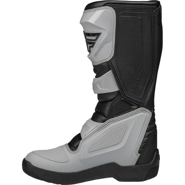 Fly Racing Maverik LT Boots product image in Blk sizes 7, 8, 9, 10, 11, 12, 13, 14 SKU 364-6600. Boots | Available at BTO Sports
