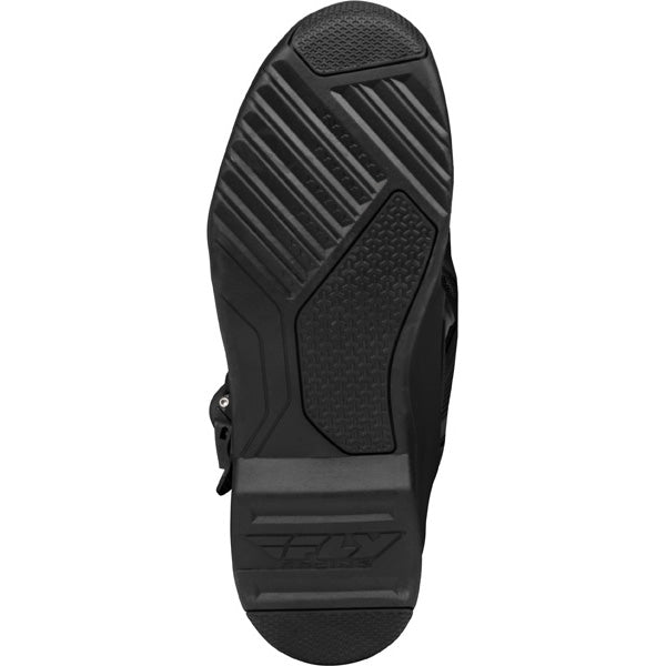 Fly Racing Maverik LT Boots product image in Blk sizes 7, 8, 9, 10, 11, 12, 13, 14 SKU 364-6600. Boots | Available at BTO Sports