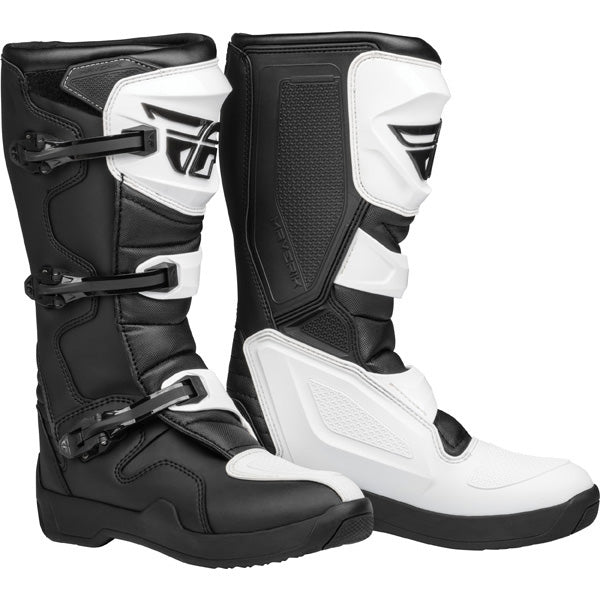 Fly Racing Maverik LT Boots product image in Blk sizes 7, 8, 9, 10, 11, 12, 13, 14 SKU 364-6600. Boots | Available at BTO Sports