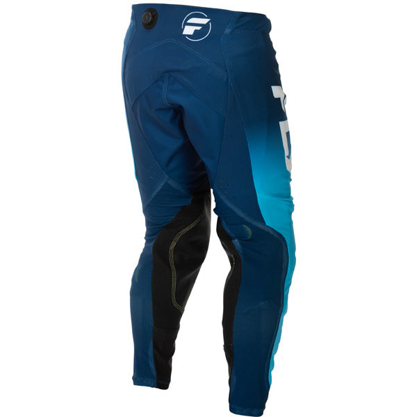 Fly Racing Evolution DST Pants front angle view Colors: Blue/Wht SKU:379-131 | Available at BTO Sports.