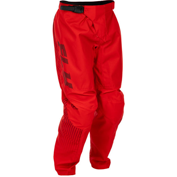 Fly Racing F-16 Pants (Youth) front angle view Colors: Black/Red/Purple SKU:379-231 | Available at BTO Sports.
