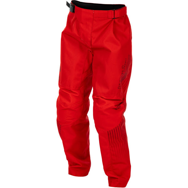 Fly Racing F-16 Pants (Youth) front angle view Colors: Black/Red/Purple SKU:379-231 | Available at BTO Sports.