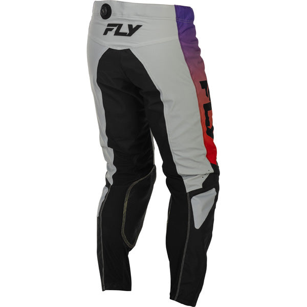 Fly Racing Kinetic Pants side view Colors: Blue/Grey/Black SKU:379-431 | Available at BTO Sports.