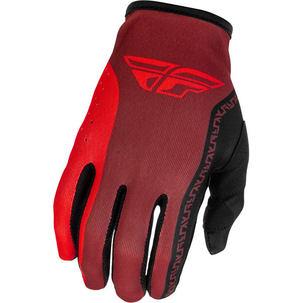 Fly Racing Lite Gloves side view Colors: Grey/Black Sizes: XS to 3X SKU:379-71 | Available at BTO Sports.