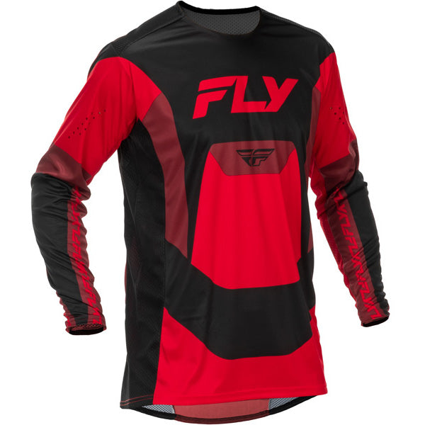 Studio view of fly-racing-2026-lite-jersey, in Grey and Black, on a white studio background, (SKU 379-720L) | SKU: 379-720L | Available at BTO Sports
