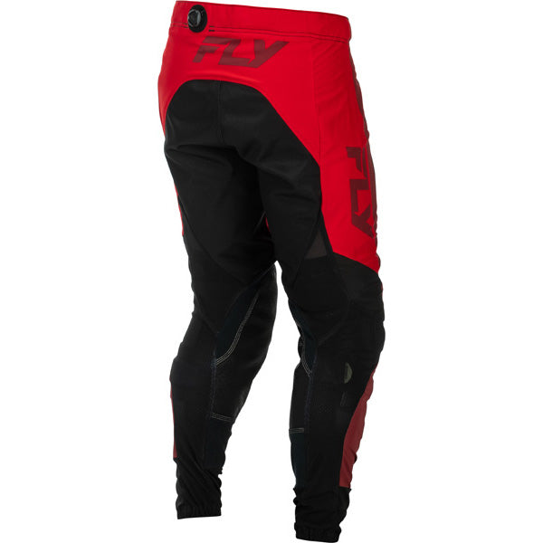 Fly Racing Lite Pants side view Colors: Black/Red SKU:379-731 | Available at BTO Sports.