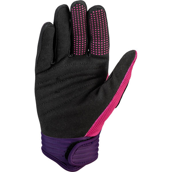Fly Racing Pro Lite Gloves (Youth) side view Colors: Blue/Wht Sizes: Y-LG SKU:379-041 | Available at BTO Sports.