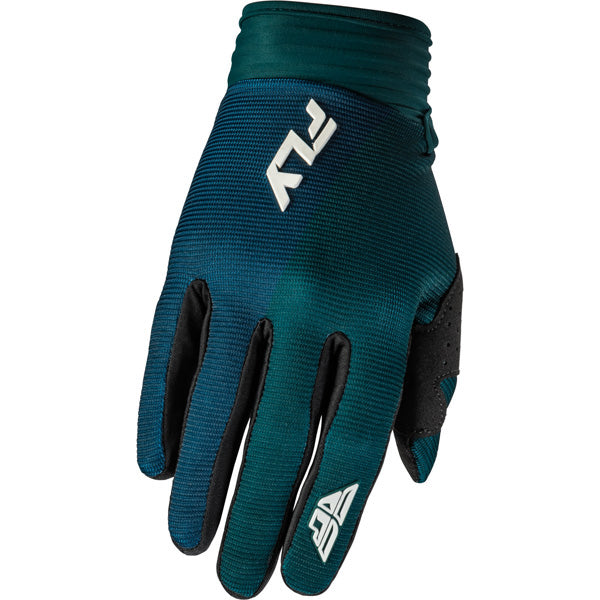 Fly Racing Pro Lite Gloves (Youth) front angle view Colors: Red/Wht Sizes: Y-LG SKU:379-044 | Available at BTO Sports.