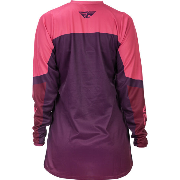 Studio view of fly-racing-2026-f-16-jersey-womens, in Grey and Black and White, on a white studio background, (SKU 379-820X) | SKU: 379-820X | Available at BTO Sports