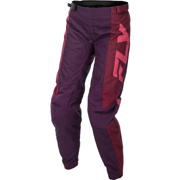 Fly Racing F-16 Pants (Womens) front angle view Colors: Grey/Black/Wht SKU:379-830 | Available at BTO Sports.