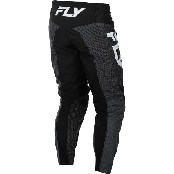 Fly Racing F-16 Pants front angle view Colors: Black/Wht SKU:379-930 | Available at BTO Sports.