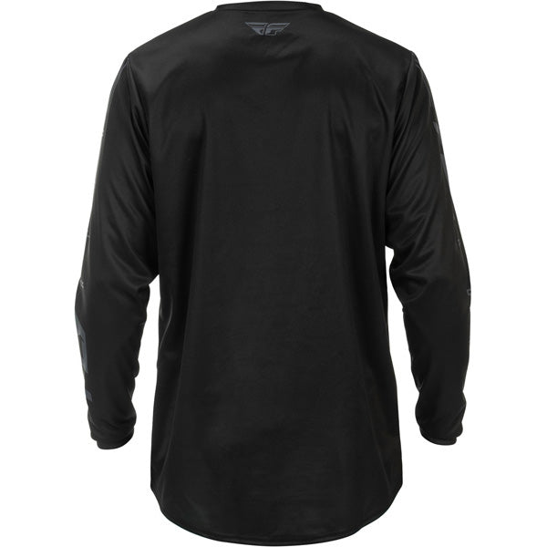 Studio view of fly-racing-2026-universal-jersey, in Black and White, on a white studio background, (SKU 379-990M) | SKU: 379-990M | Available at BTO Sports