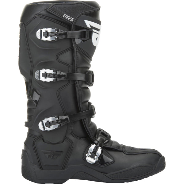 Product image of fly racing fr5 boots black11 fd0fa721 7a24 4500 9305 84fc651fb625 motocross boots showing design and colorway | Available at BTO Sports