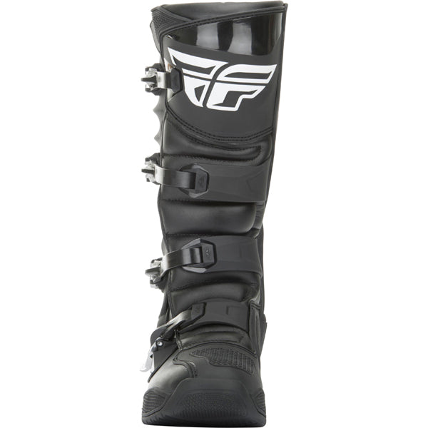 Product image of fly racing fr5 boots black13 43fd1623 f952 4011 b3ed 60fe78776110 motocross boots showing design and colorway | Available at BTO Sports