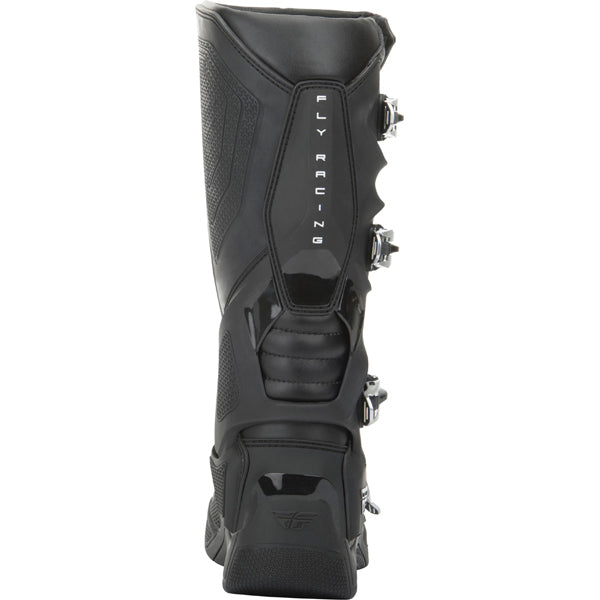 Product image of fly racing fr5 boots black14 28b1a9ab f832 4f9a 9542 d031f5ad123e motocross boots showing design and colorway | Available at BTO Sports
