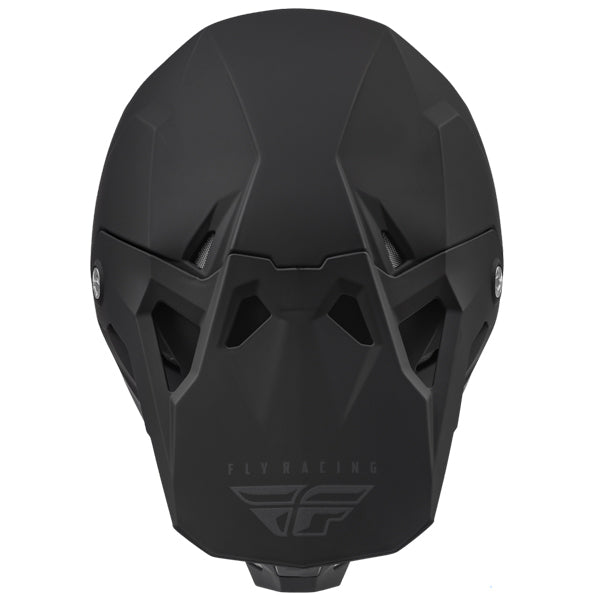 studio product photo of product in Matte Black for dirt bike, motocross, off road. SKU 73-002M.
