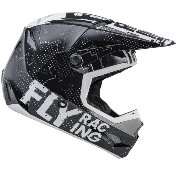 studio product photo of product in BLUE/HI-VIS for dirt bike, motocross, off road. SKU 73-349YS.