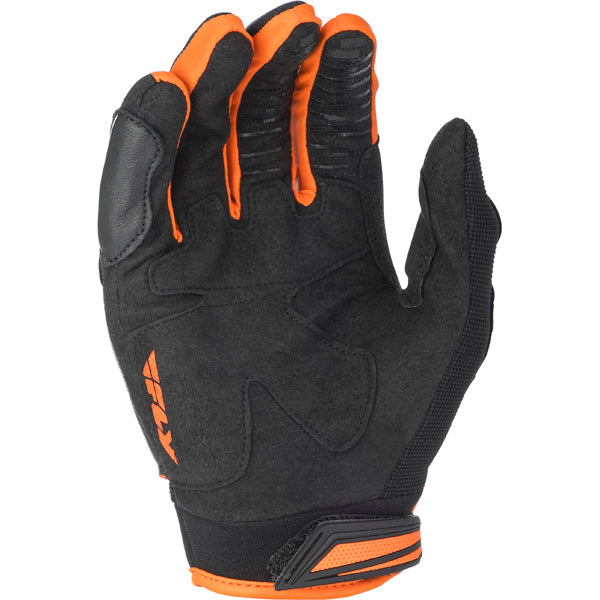 Product image of Fly Racing patrol xc glove blk org13 motocross gloves showing fit, construction, and colorway | Available at BTO Sports
