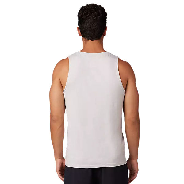 Clean studio shot of Fox Racing Rep Tank Top; showing sleeveless cut, hem shape, and printed or woven branding; SKU 29083-001-S; Sizes: S-2XL