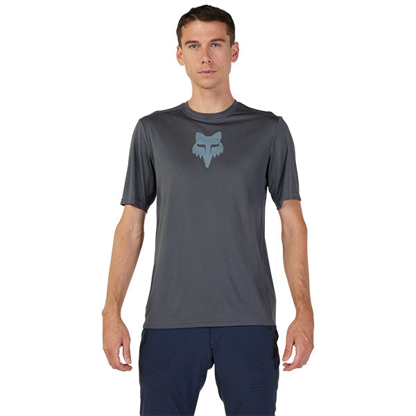 Product image of Fox Racing - Ranger Lab Head Jersey (MTB) SKU:31033-330-M | Sizes: SM–XL | Designed for Mountain Bike, BMX and E-Bike riders | Available at BTO Sports