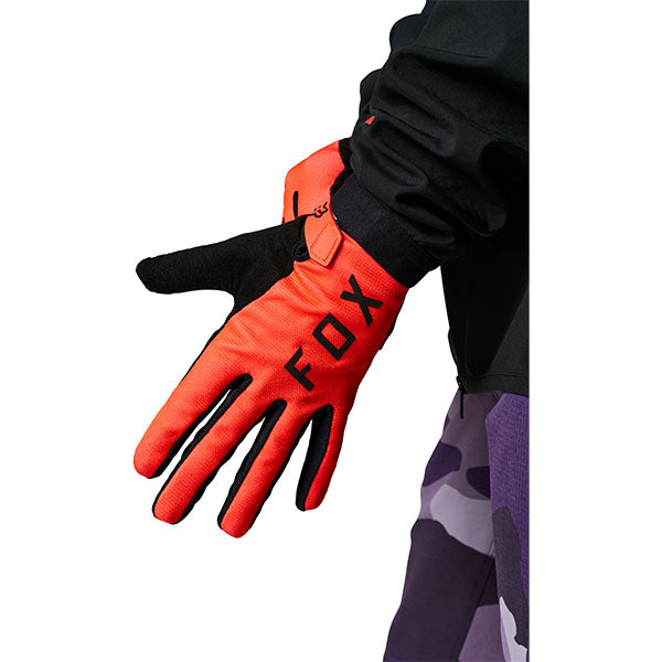 Product image of Fox Racing - Ranger Gel Gloves (Womens) (MTB) SKU:27385-099-M | Sizes: SM, MD, LG | Designed for Mountain Bike, BMX and E-Bike riders | Available at BTO Sports