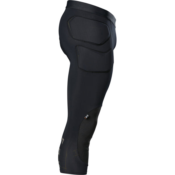 Fox Racing Baseframe Pro Padded Tights rear view in Blk sizes XS, SM, MD, LG, XL, 2X SKU 28919-001-XS. Base Layer Pants | Available at BTO Sports