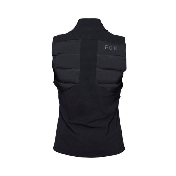 Fox Racing Flexair Fire Vest Mountain Bike (Womens) side view in Cocoa sizes XS, SM, MD, LG, XL SKU 32000-222-XS. Riding Vest | Available at BTO Sports