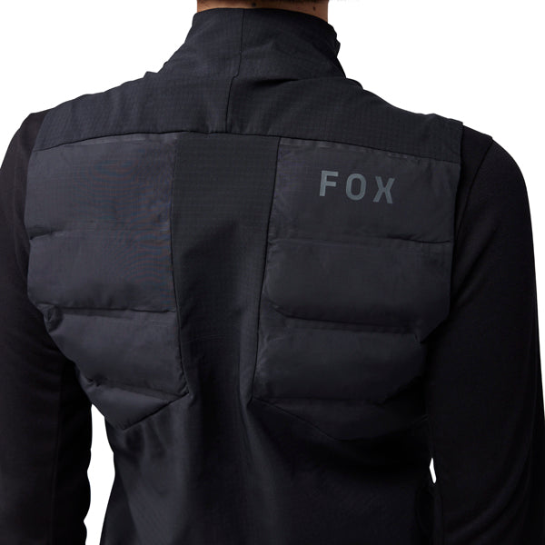 Fox Racing Flexair Fire Vest Mountain Bike (Womens) product image in Cocoa sizes XS, SM, MD, LG, XL SKU 32000-222-XS. Riding Vest | Available at BTO Sports