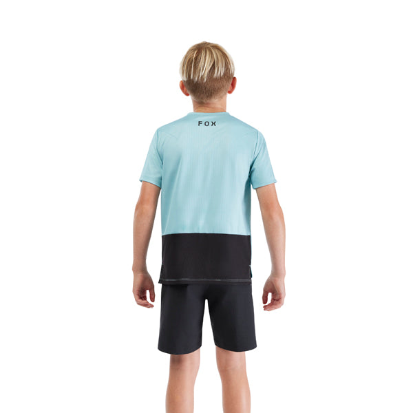 Product image of Fox Racing - Ranger Fox Head Short Sleeve Jersey (MTB) (Youth) SKU:33447-402-YM | Designed for Mountain Bike, BMX and E-Bike riders | Available at BTO Sports