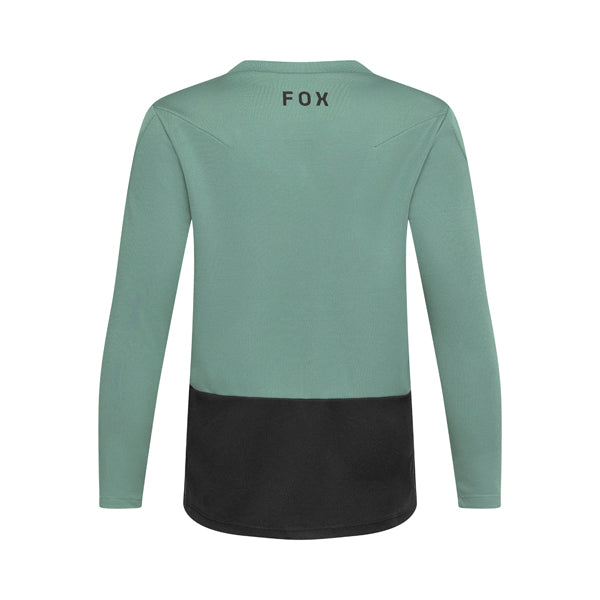 Product image of Fox Racing - Ranger Fox Head Long Sleeve Jersey (MTB) (Youth) SKU:33448-391-YM | Designed for Mountain Bike, BMX and E-Bike riders | Available at BTO Sports