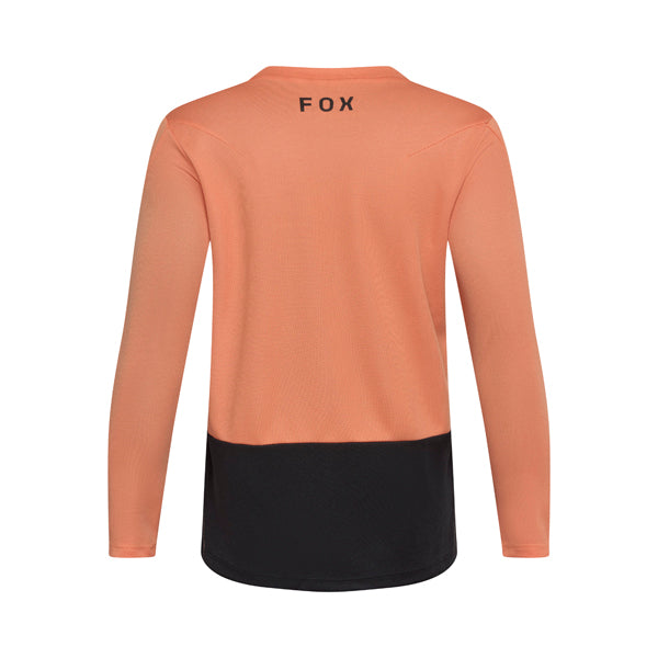 Product image of Fox Racing - Ranger Fox Head Long Sleeve Jersey (MTB) (Youth) SKU:33448-391-YXL | Designed for Mountain Bike, BMX and E-Bike riders | Available at BTO Sports