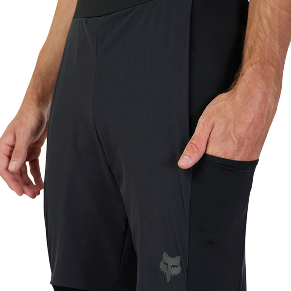 Product image of Fox Racing - Flexair Ascent Cargo Bib Shorts (MTB) SKU:33744-222-S | Sizes: SM–XL | Designed for Mountain Bike, BMX and E-Bike riders | Available at BTO Sports