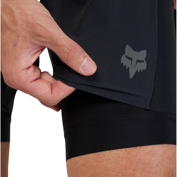 Product image of Fox Racing - Flexair Ascent Cargo Bib Shorts (MTB) SKU:33744-001-L | Sizes: SM–XL | Designed for Mountain Bike, BMX and E-Bike riders | Available at BTO Sports