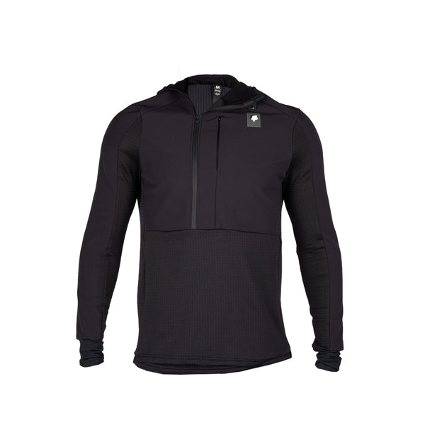 Fox Racing Defend Thermal Hoodie Mountain Bike front angle view in Lilac sizes SM, MD, LG, XL, 2X SKU 33771-282-S. Riding Jacket | Available at BTO Sports