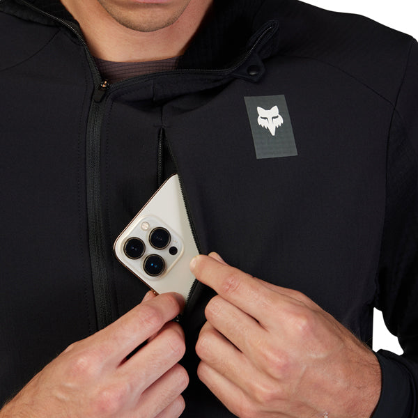 Fox Racing Defend Thermal Hoodie Mountain Bike product image in Lilac sizes SM, MD, LG, XL, 2X SKU 33771-282-S. Riding Jacket | Available at BTO Sports