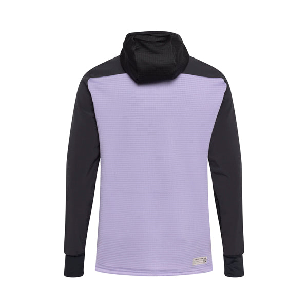 Fox Racing Defend Thermal Hoodie Mountain Bike side view in Lilac sizes SM, MD, LG, XL, 2X SKU 33771-282-S. Riding Jacket | Available at BTO Sports