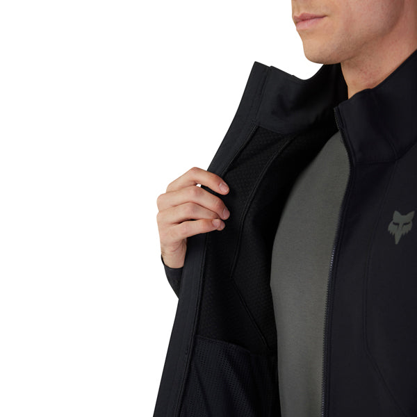 Fox Racing Ranger Fire Jacket Mountain Bike product image in Cocoa sizes SM, MD, LG, XL, 2X SKU 33772-222-S. Riding Jacket | Available at BTO Sports
