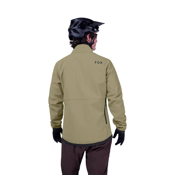 Fox Racing Ranger Fire Jacket Mountain Bike product image in Cocoa sizes SM, MD, LG, XL, 2X SKU 33772-222-S. Riding Jacket | Available at BTO Sports